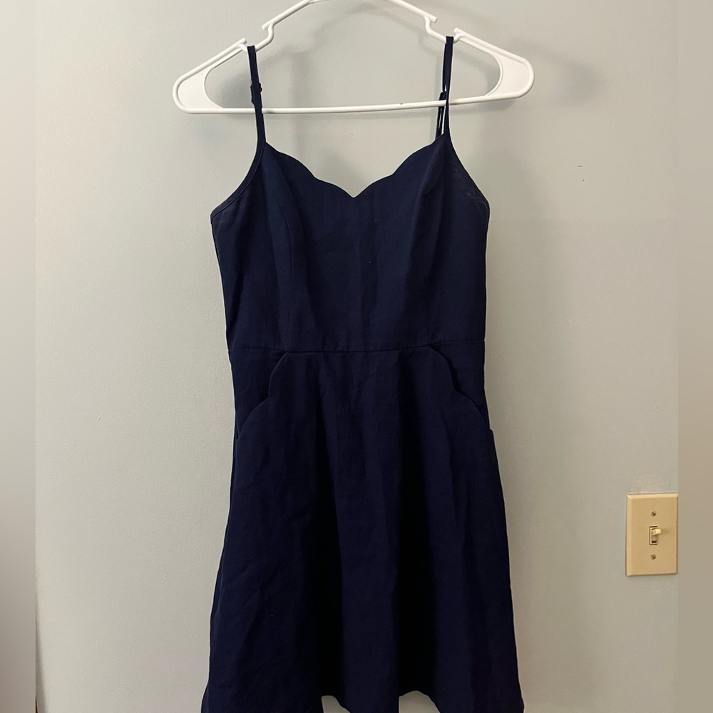 Market & Spruce Blue Dress Small